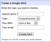 Setting up Alerts is Easy