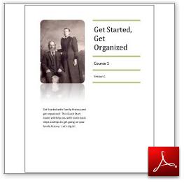 Family History Quick Start